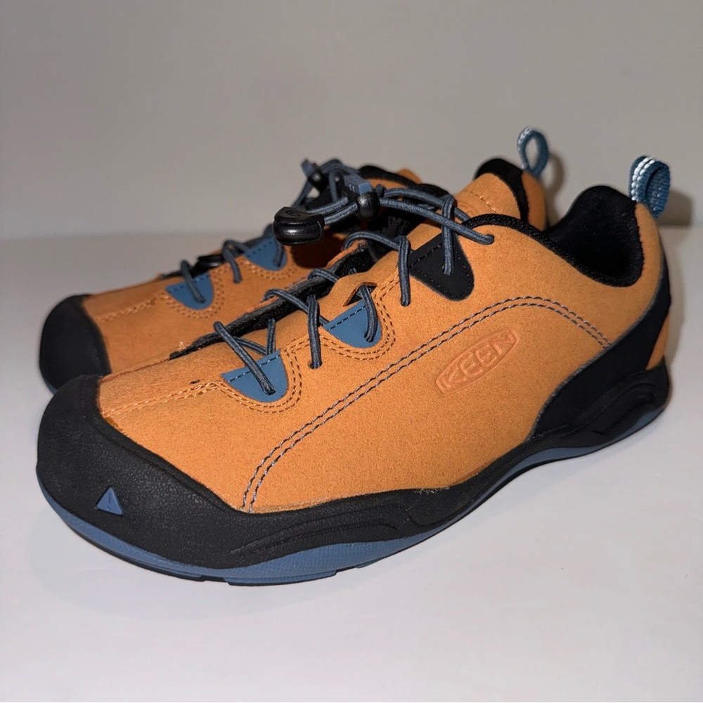 Keen Kids Sneakers in Orange and Blue